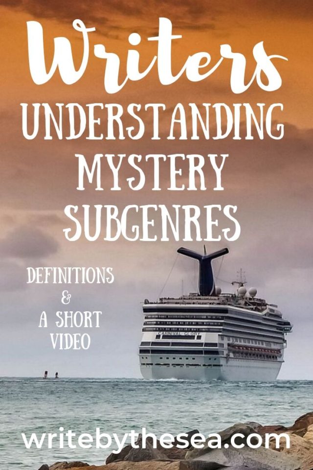 mystery novel subgenres