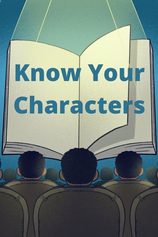 Know Your Characters if You’re Writing a Novel