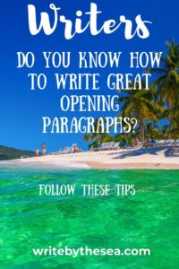 writing opening paragraph