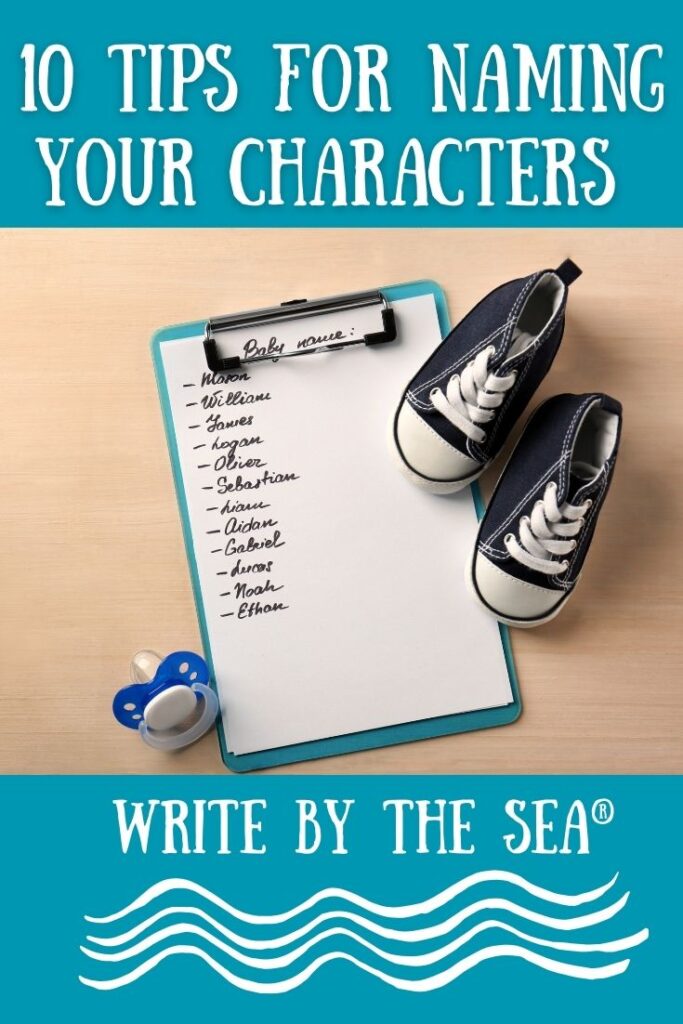 10 tips for naming your characters