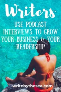 podcast interviews to grow your readership