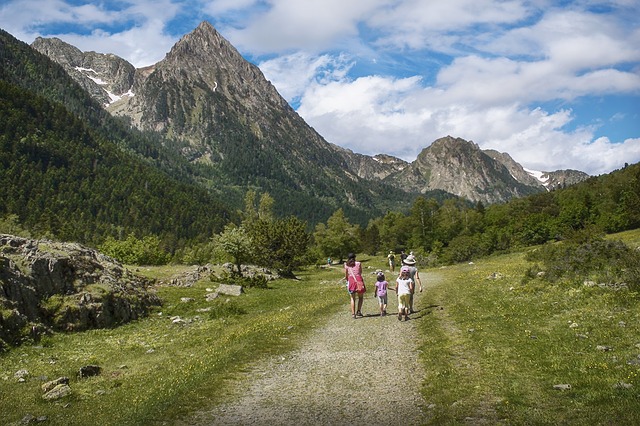 visual creative writing prompts:The family was last seen hiking in the mountains.