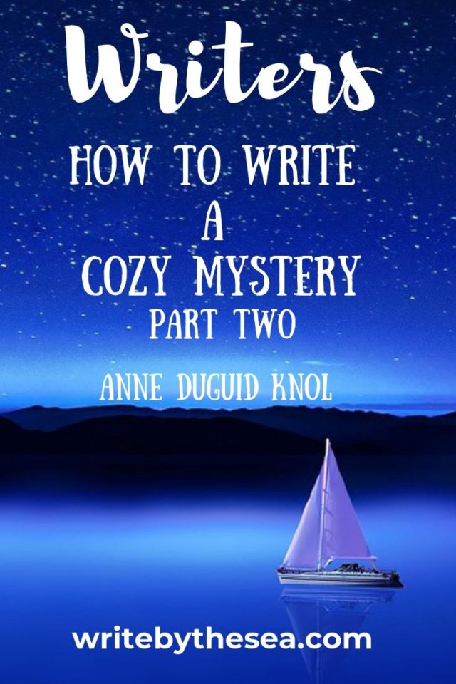 writing the cozy mystery