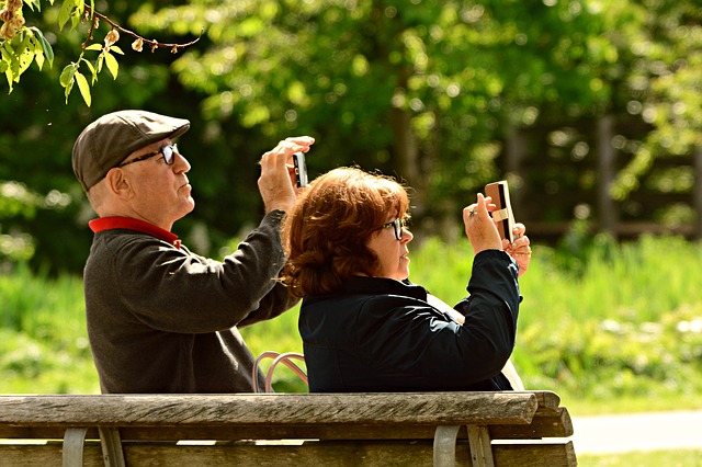 visual creative writing prompts: Ever since their daughter gave them cellphones for Christmas, Marty and Martha had been taking pictures of every little thing their grandchildren did.