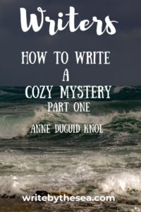 how to write a cozy mystery