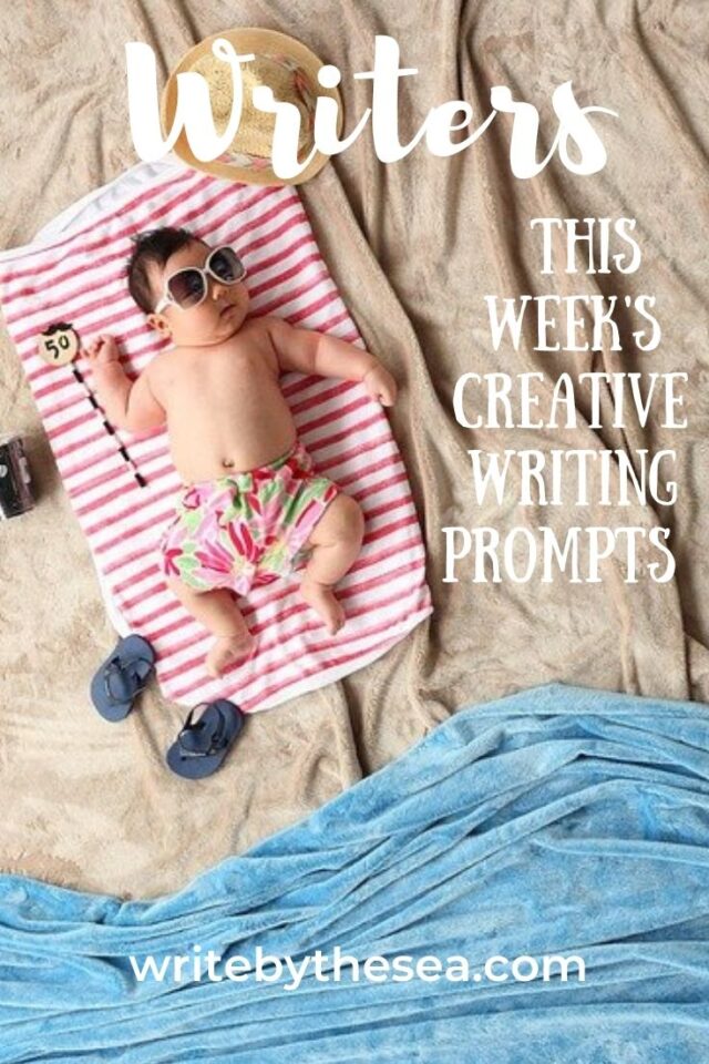 baby at the beach writing prompt