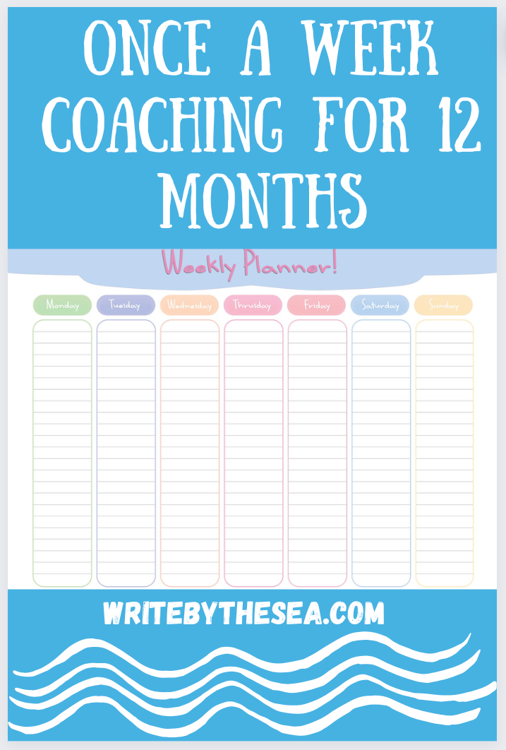 Coaching for Writers – Weekly Sessions