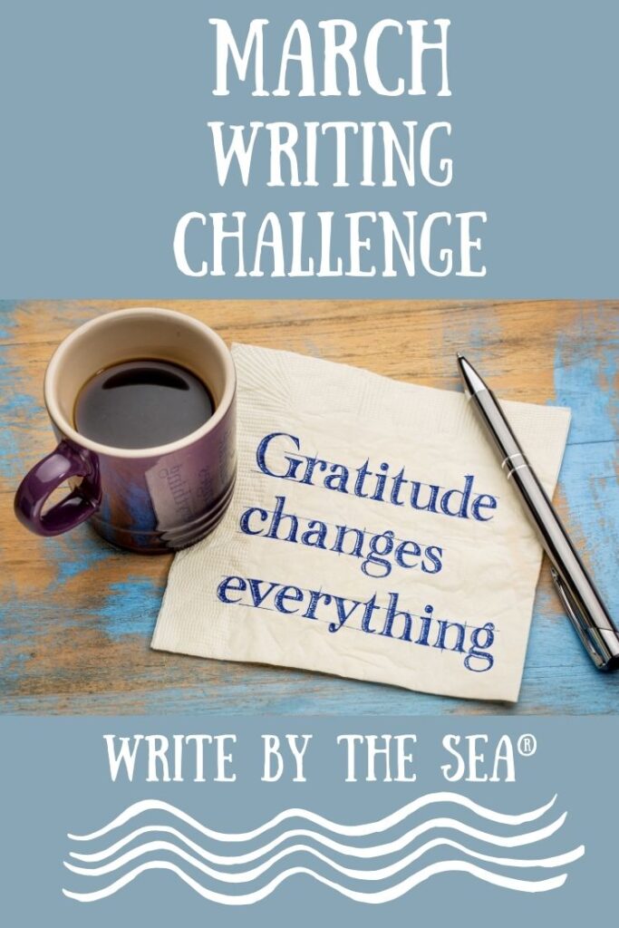 March writing challenge