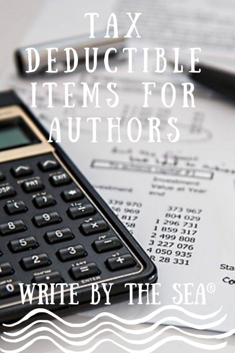 Tax Deductible Items for Authors