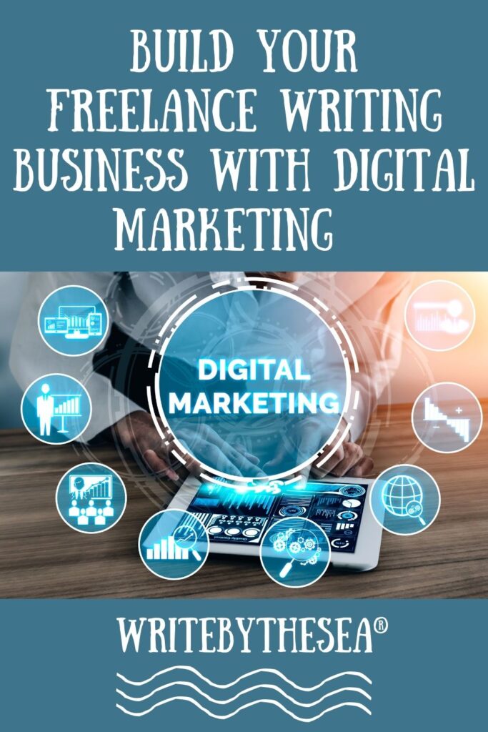 digital marketing to grow your freelance writing business scaled