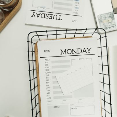 monday - start fresh
