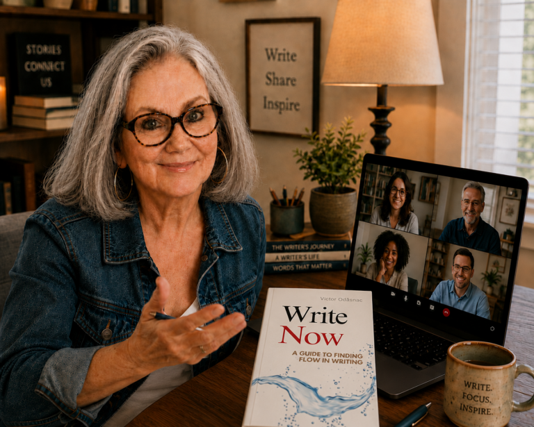Write Now – Our July Writers’ Book Chat Book