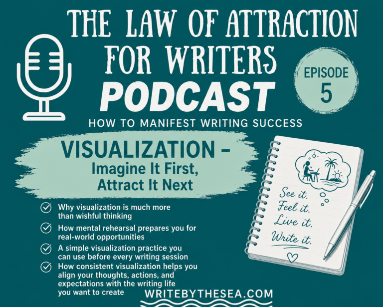 The Law of Attraction for Writers Podcast, Episode 5, Visualization