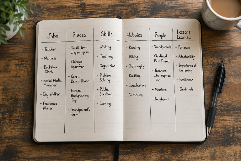 How to Find Writing Ideas in Your Own Life