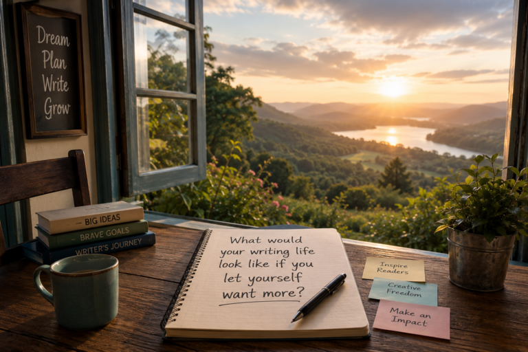 What Would Your Writing Life Look Like If You Let Yourself Want More?