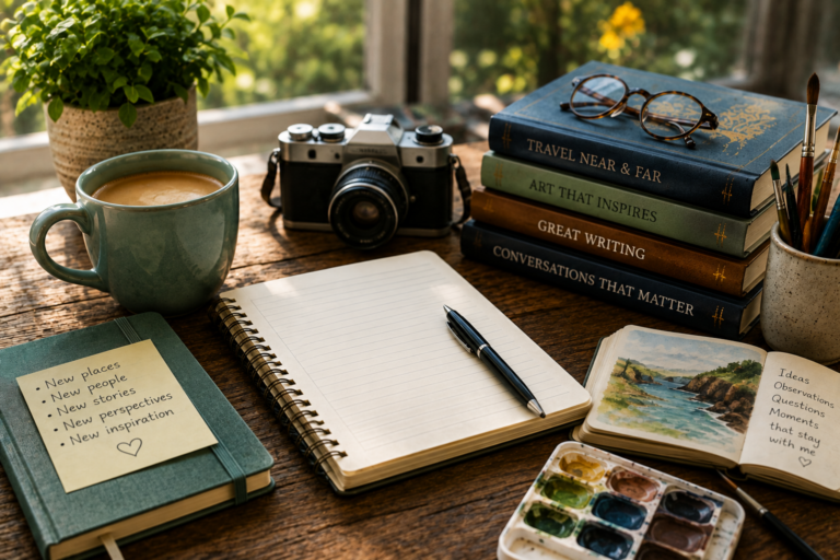 Your Writing Life Needs New Inputs, Not Just More Output